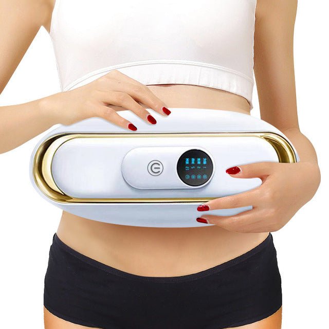 Cordless Waist Massage Belt Adjustable Vibration Heat Shaping Support