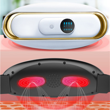 Cordless Waist Massage Belt Adjustable Vibration Heat Shaping Support