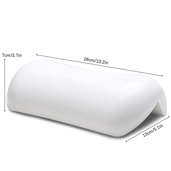 CozySoak Bath Pillow for Bathtub Soft Neck and Head Support Waterproof Quick Dry