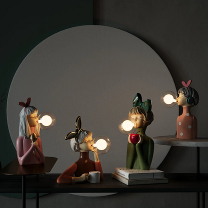 Creative Bubble Lamp Sculptural Table Lighting Modern Art Design