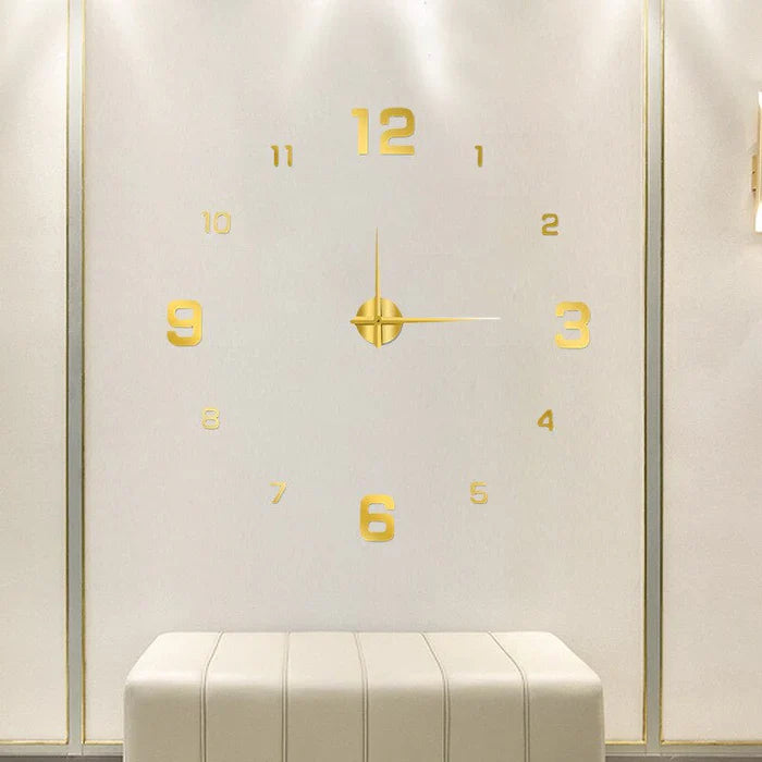 Creative Modern Wall Clock Decorative Silent Design for Home and Office