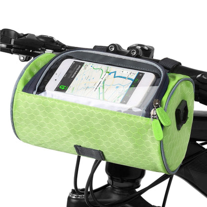 Cycling Storage Bag Touchscreen Phone Holder Secure Bike Handlebar Pack