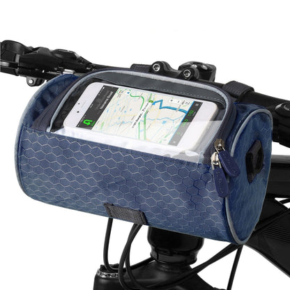 Cycling Storage Bag Touchscreen Phone Holder Secure Bike Handlebar Pack