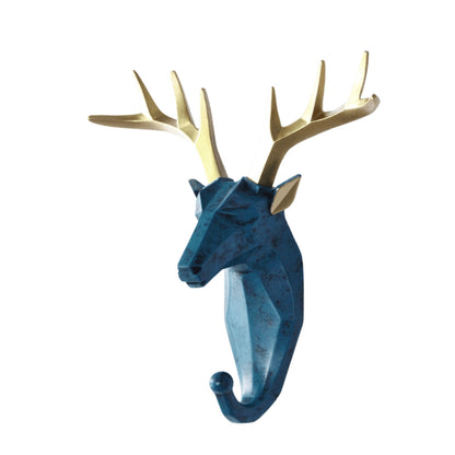 Decorative Animal Head Wall Hook Realistic Wall Mounted Coat Hanger