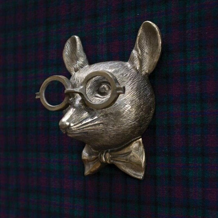 Decorative Deer Head Wall Sculpture Rustic Textured Antler Inspired Home Decor