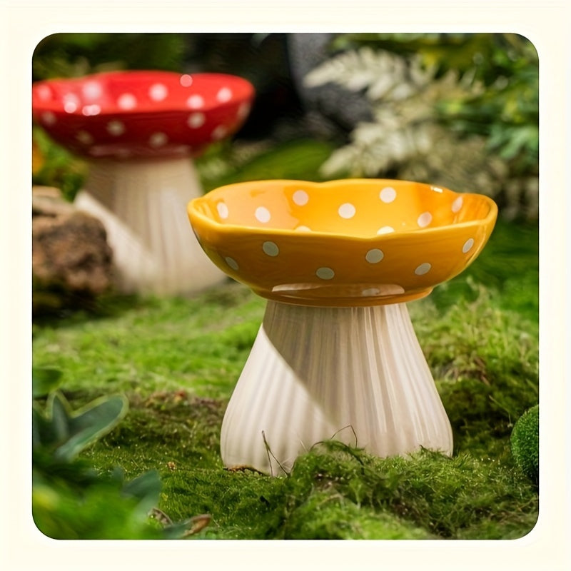Decorative Mushroom Bowl Charming Mushroom Shaped Decorative Tray for Home Decor