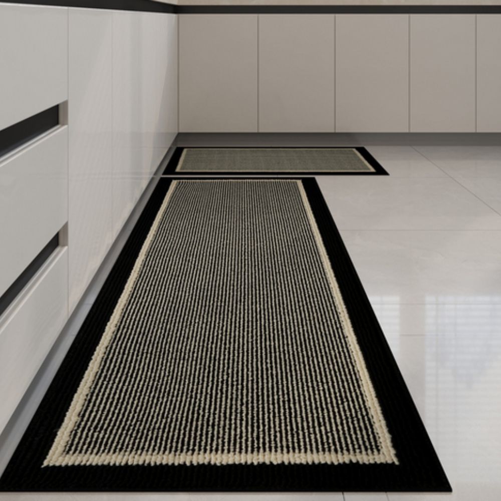 Decorative Runner Rug with Anti Slip Backing for Kitchens Hallways