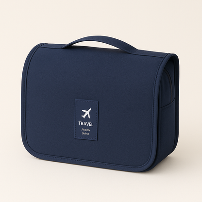 Deluxe Waterproof Toiletry Bag Travel Organizer with Compartments