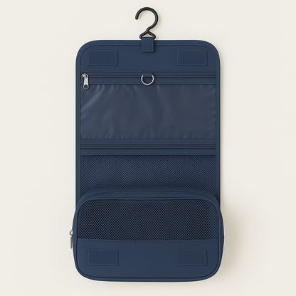 Deluxe Waterproof Toiletry Bag Travel Organizer with Compartments