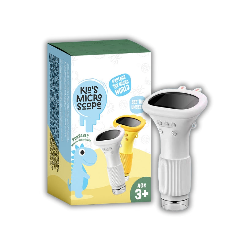 Digital Handheld Microscope for Kids with Screen 1000x Magnification STEM Science Learning Toy