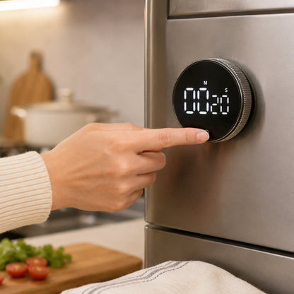 Digital Kitchen Countdown Timer With Magnetic Back