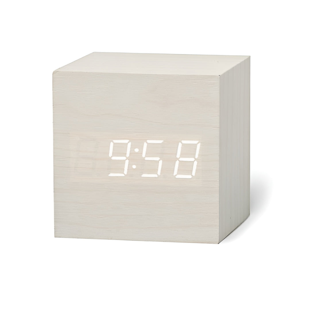 Digital LED Alarm Clock Desk Temperature Display With USB Power