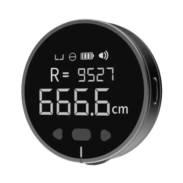 Digital Measuring Ruler Precision Distance Meter LCD Display Tool