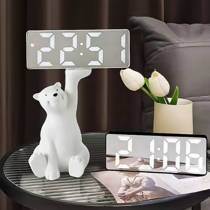 Sveglia digitale con luce che simula l'alba, funzione snooze e display digitale