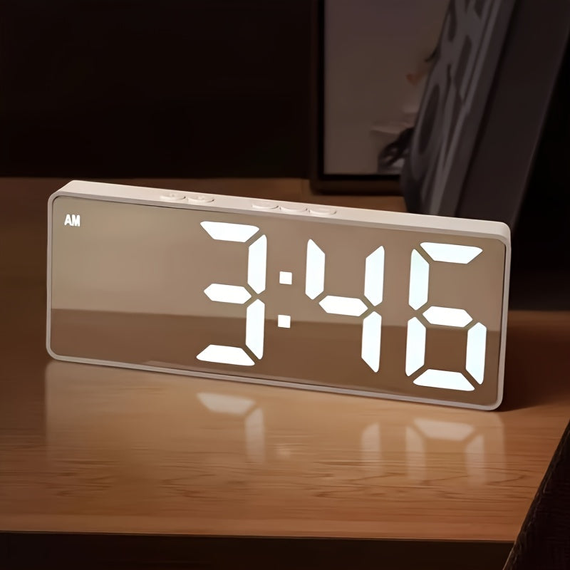 Sveglia digitale con luce che simula l'alba, funzione snooze e display digitale