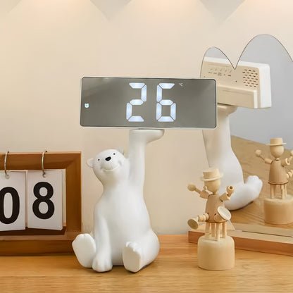 Sveglia digitale con luce che simula l'alba, funzione snooze e display digitale