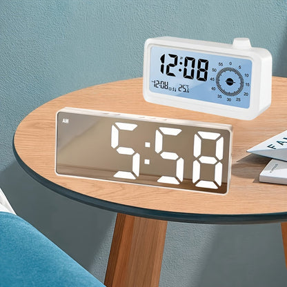 Sveglia digitale con luce che simula l'alba, funzione snooze e display digitale