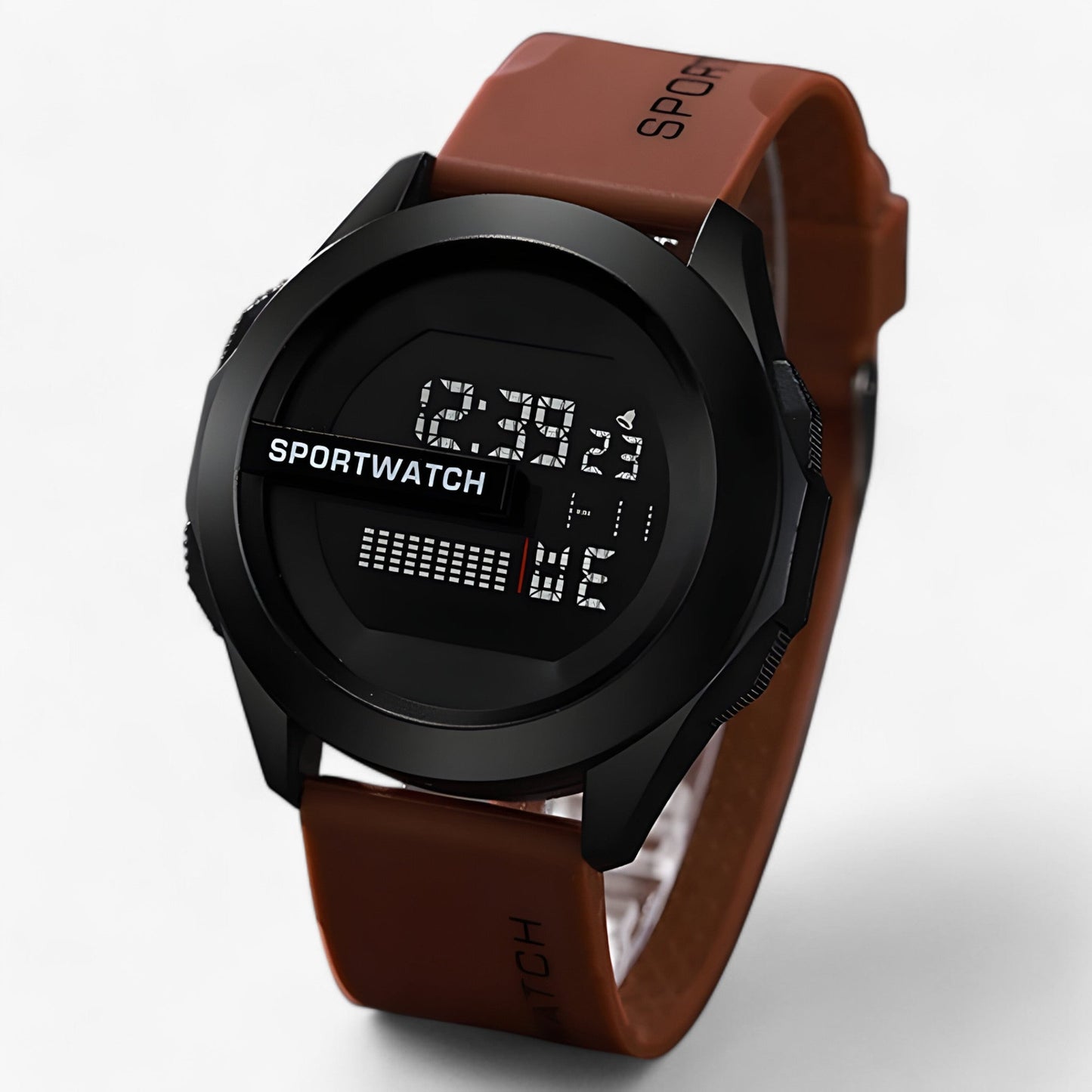 Digital Waterproof Sports Watch Men Outdoor Military Style