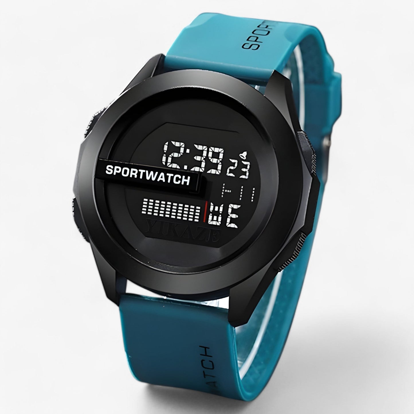 Digital Waterproof Sports Watch Men Outdoor Military Style
