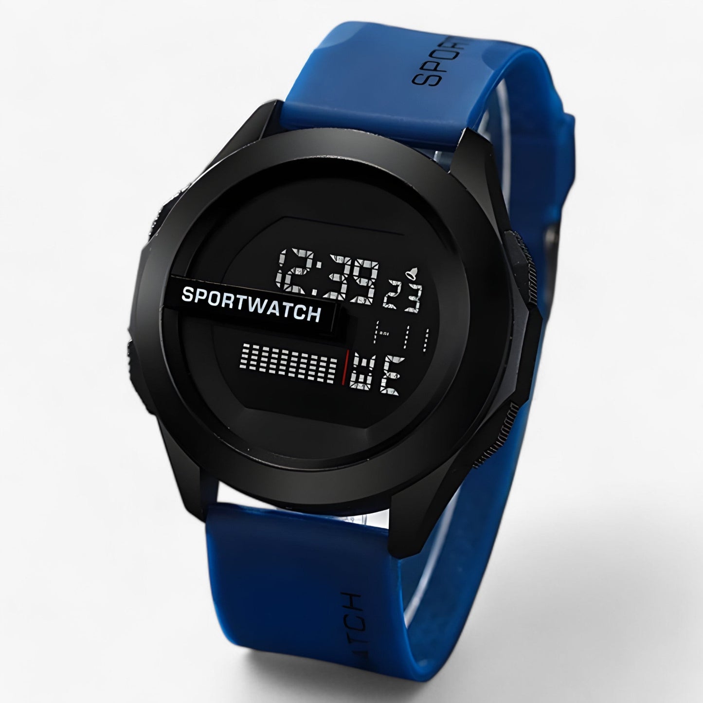 Digital Waterproof Sports Watch Men Outdoor Military Style