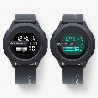 Digital Waterproof Sports Watch Men Outdoor Military Style
