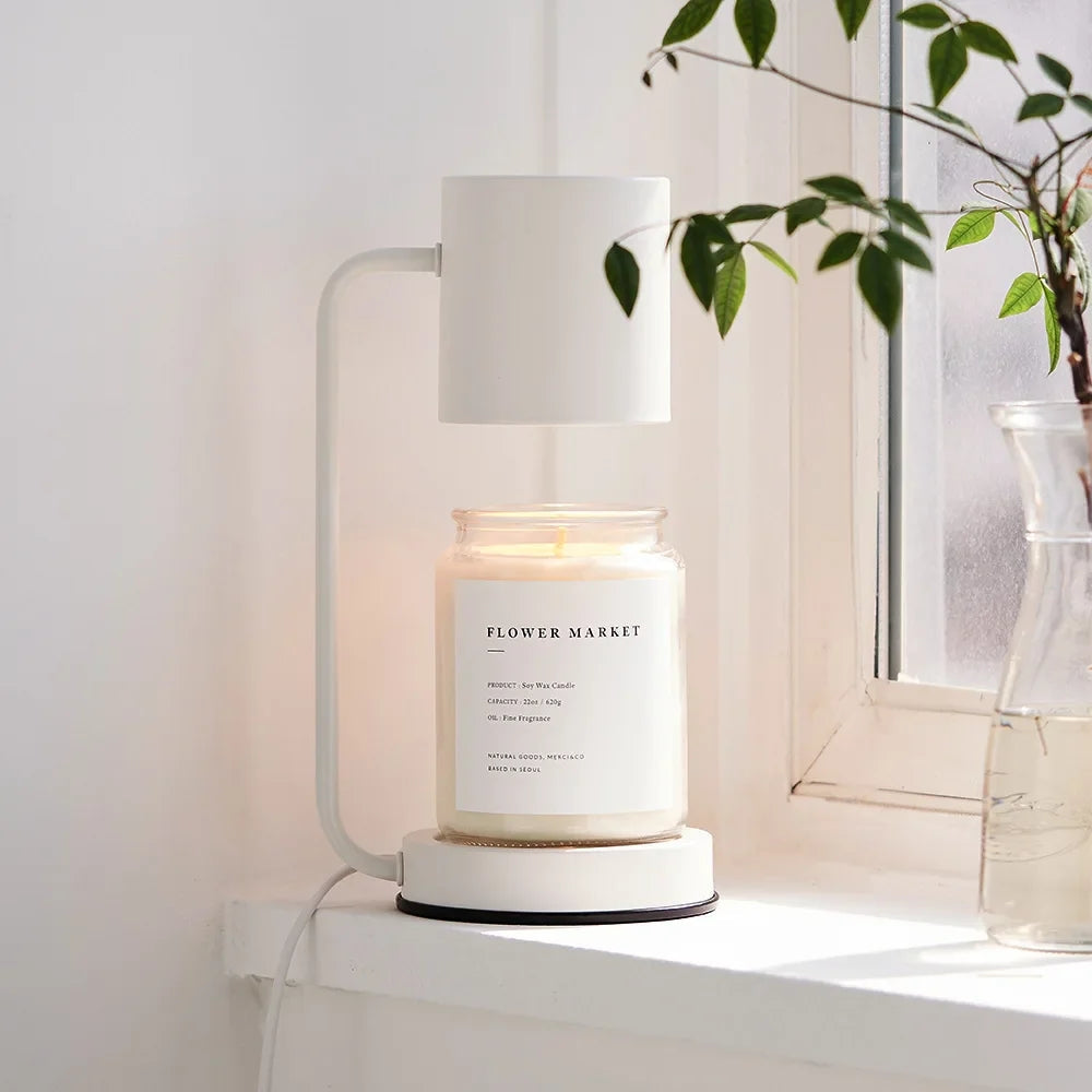 Dimmable Candle Lamp With Adjustable Brightness Flame Free Ambient Light