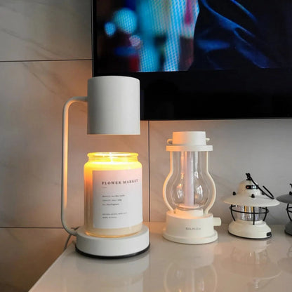 Dimmable Candle Lamp With Adjustable Brightness Flame Free Ambient Light