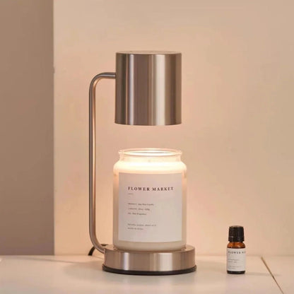 Dimmable Candle Lamp With Adjustable Brightness Flame Free Ambient Light