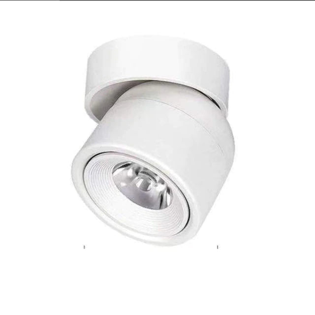 Dimmable LED Spotlight 340° Rotating Ceiling Light Adjustable Track Light for Home Lighting