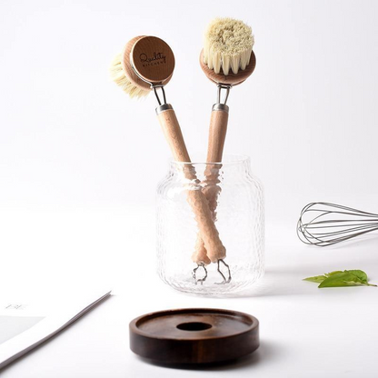Dish Cleaning Brush Ergonomic Handle Kitchen Scrub Brush for Dishes Pots and Pans