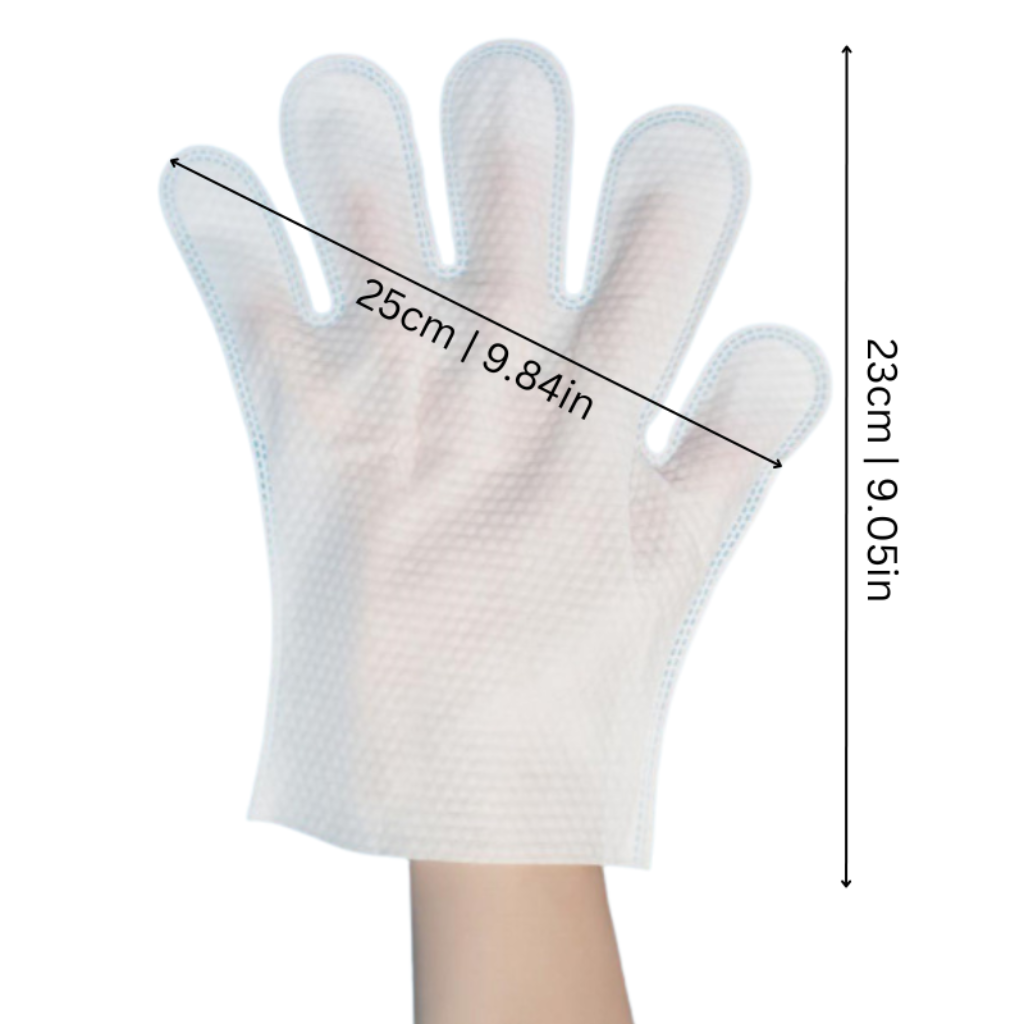 Disposable Pet Grooming Gloves for Cats and Dogs