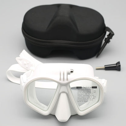 Diving Mask with Anti Fog Lens Camera Mount Snorkeling Set