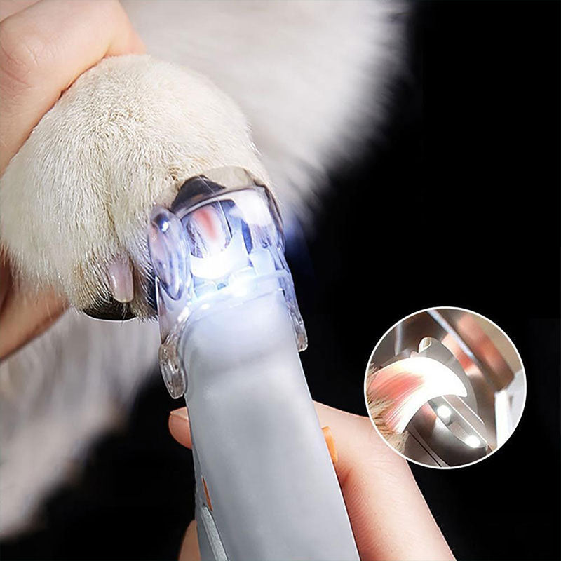 Dog Nail Clippers with Safety Guard and Sharp Stainless Steel Blades Professional Pet Nail Trimmer with Non Slip Handle
