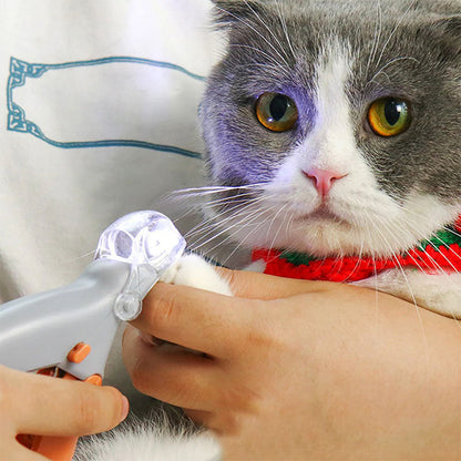 Dog Nail Clippers with Safety Guard and Sharp Stainless Steel Blades Professional Pet Nail Trimmer with Non Slip Handle