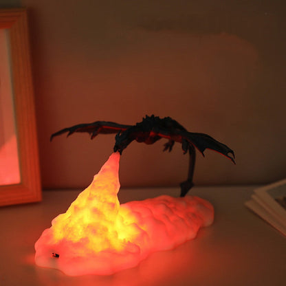 Dragon Wall Light LED Sculptural Fantasy Wall Lamp