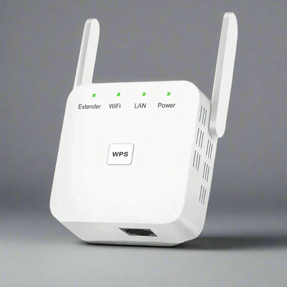Dualband-WiFi-rækkeviddeforlænger med WPS-opsætning