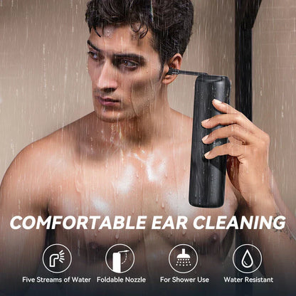 Electric Ear Water Cleaner Rechargeable Ear Wax Removal Device