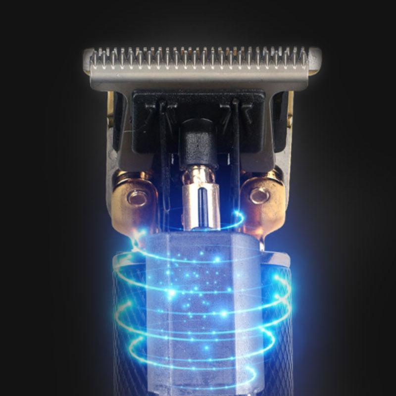 Electric Hair Clipper T Blade Trimmer USB C Fast Charge Cordless Barber Grooming