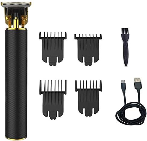 Electric Hair Clipper T Blade Trimmer USB C Fast Charge Cordless Barber Grooming