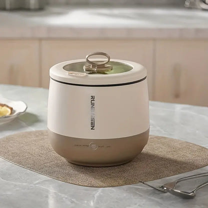 Electric Multi Cooker Pot Non-Stick Compact Kitchen Cooking Appliance