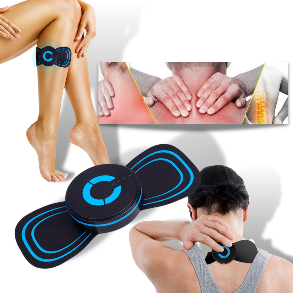 Electric Neck Muscle Stimulator Massage Pad Adjustable Intensity