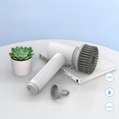 Electric Spin Scrubber Kitchen Cleaning Brush Cordless Rechargeable Power Scrub Tool