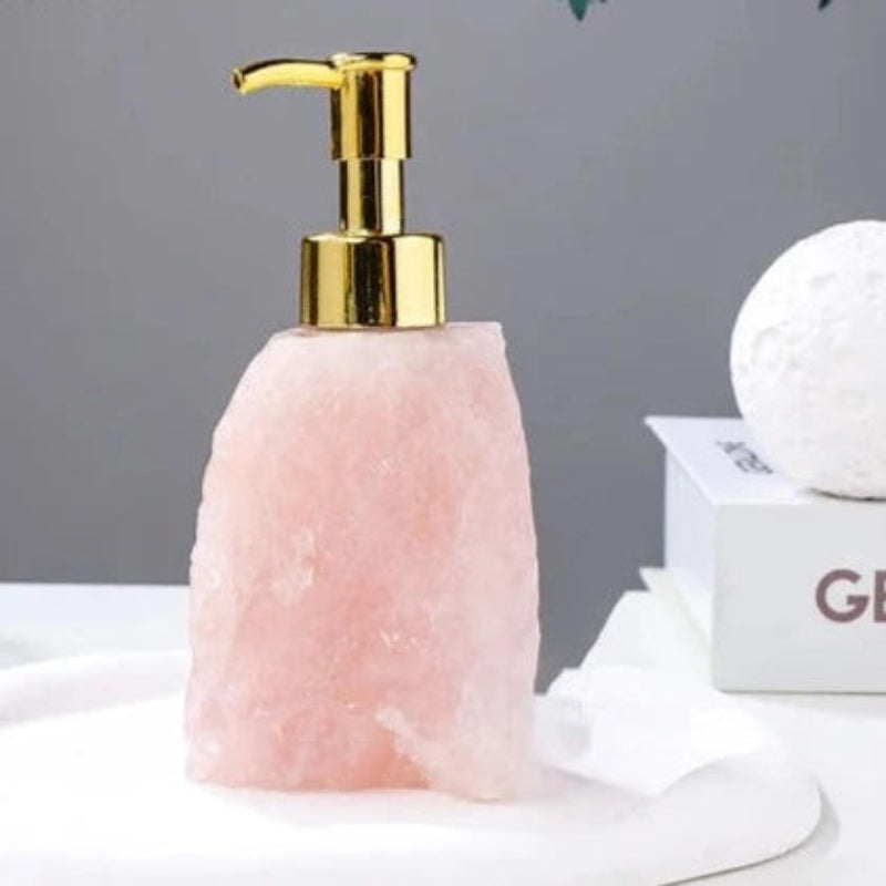 Elegant Refillable Soap Dispenser Bottle Hand Pump Bathroom Countertop Accessory