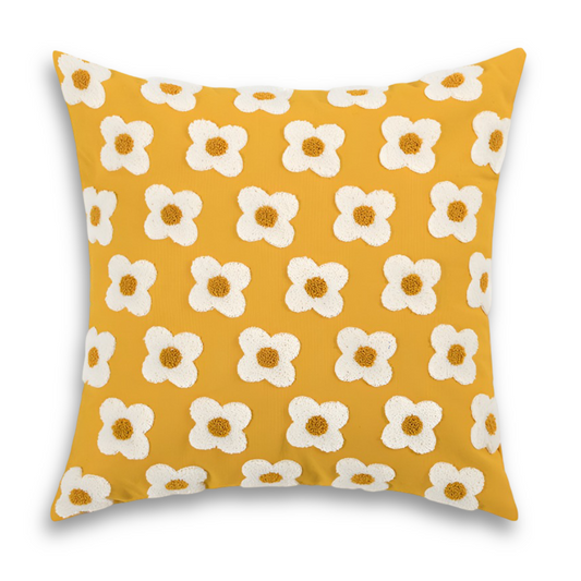 Embroidered Floral Cushion Covers Square and Rectangular Sofa Pillow Covers