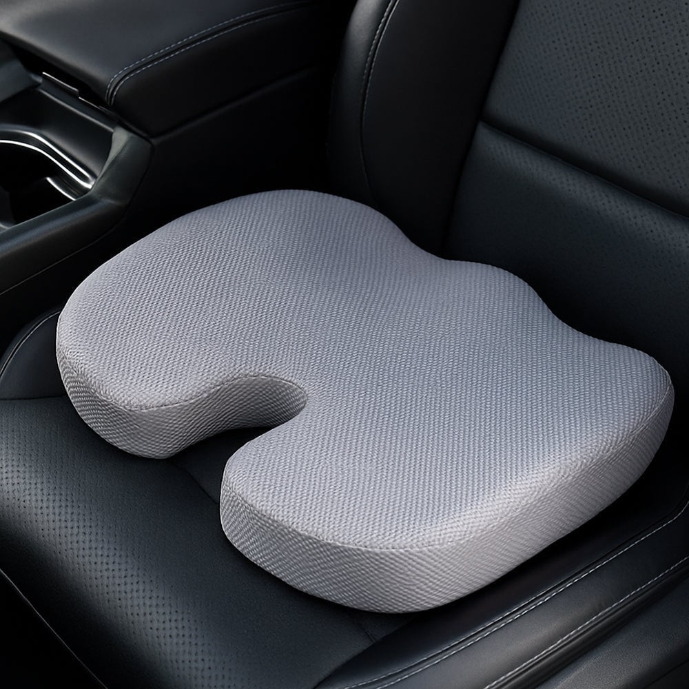 Ergonomic Memory Foam Office Chair Seat Cushion with Gel Layer