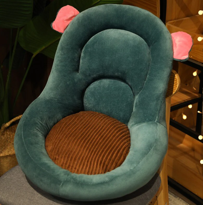 Ergonomic Memory Foam Seat Cushion Pressure Relief Sitting Support
