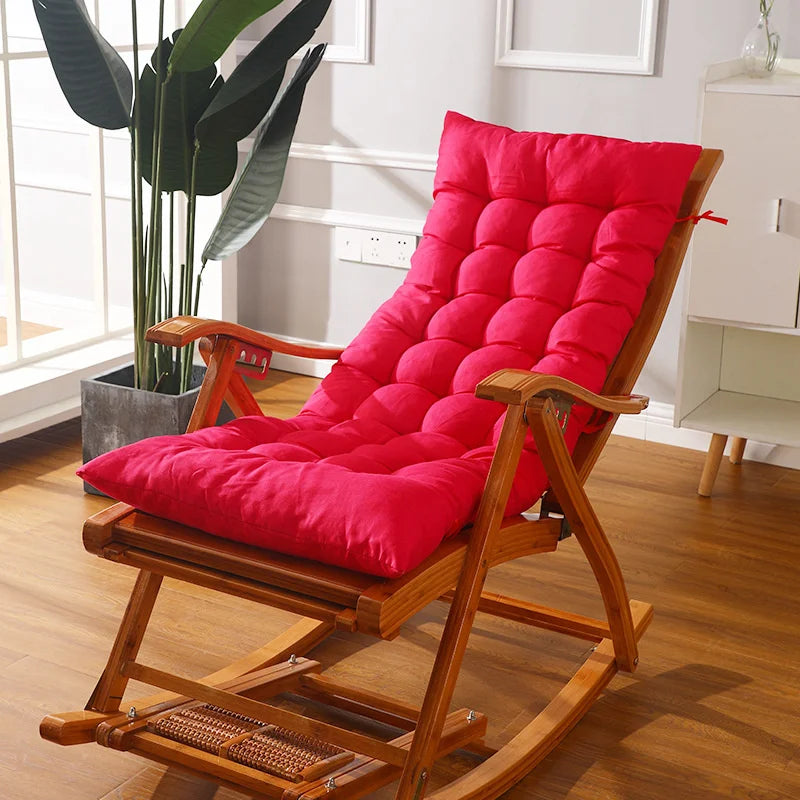 Ergonomic Rocking Chair Cushion Thick Padding Comfort Support