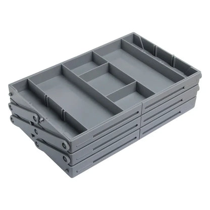 Expandable Drawer Organizer Adjustable Drawer Divider Storage Tray for Kitchen Office Bathroom