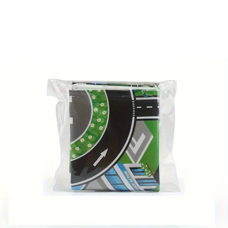 Farm Road Play Mat for Kids Interactive Toy Car Adventure Playmat