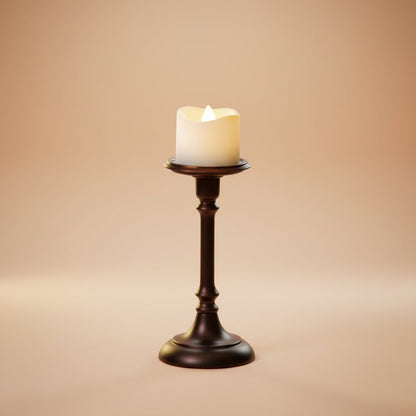 Flameless LED Tea Lights with Flickering Warm Glow and Flame